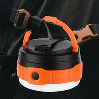Lanterne LED rechargeable solaire et USB pour la conduite en extérieur et le camping