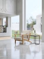 Modernes Design Leinen Holz Freizeit-Sofa Sessel Wohnzimmer-Möbelset