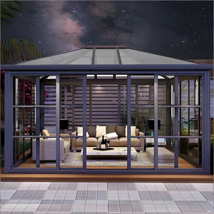 <span class=keywords><strong>Serre</strong></span> en verre en alliage d'aluminium, maison-conteneur polygonale pour hôtels et villas, utilisation extérieure, <span class=keywords><strong>serre</strong></span> à toit en diamant, orangera, <span class=keywords><strong>serre</strong></span> - Product Image 3
