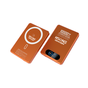 F15 10000mAh Semi-Solid Battery Magnetic Power Bank with 11.5mm Ultra Slim Body TFT Screen 15W 20W Fast Charging Aluminum Alloy - Product Image 1