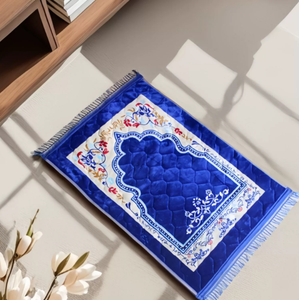 Alfombra de Oración Musulmana Personalizable, Antideslizante, con Relieve, de Poliéster y Polipropileno, 80*120cm, Fabricada a Máquina - Product Image 2