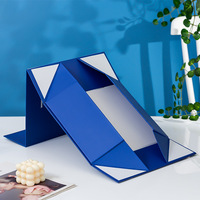 Emballage de boîte en carton en papier vierge avec logo personnalisé emballage en papier cadeau en carton noir mat boîte cadeau pliante