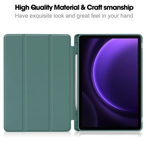 Funda de TPU suave con Portalápices para tablet para Samsung Galaxy Tab S9 - Product Image 3