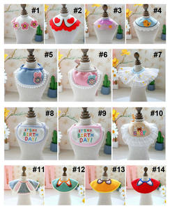 Großhandel Zubehör Vielfalt Niedliche Designs PET BIB Katze Hund Lätzchen Schals Hund Bandana Custom - Product Image 6