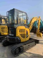 Komatsu PC35MR minigraafmachine, veelzijdige rupsgraafmachine, Japanse bouw, voor comfortabel dagelijks werk.