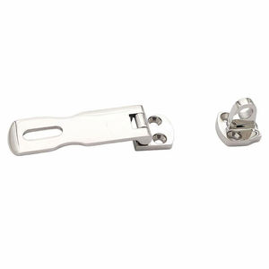 Cleat de sécurité pivotant pour trappe de <span class=keywords><strong>bateau</strong></span> robuste, avec œillet pour <span class=keywords><strong>cadenas</strong></span>, montage en acier inoxydable 316 de qualité marine, 79 mm - Product Image 2