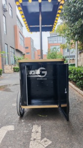 Etodevice Fully Equipped Foldable Shopping Cart with Wheels Mobile Hot Dog and Candy Cart with Grill for Food Trucks - Product Image 3