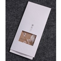 Bougeoir en céramique aromathérapie personnalisable Abat-jour de parfum Carte de soin Enveloppe Boîtes en carton après-vente Cadre photo