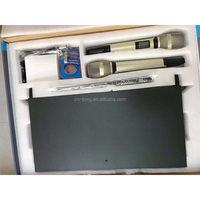 Micrófono Inalámbrico de Mano Profesional SKM9000 de Alta Calidad True Diversity Sistema de Karaoke UHF