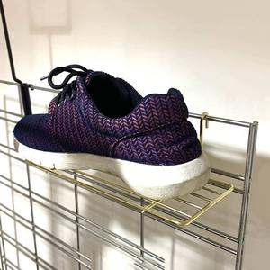 3-Color Retail Store Organizer Metal Steel Wire Wall Grid Panel Rack Display Shoe Shelf for Shop Use - Product Image 2