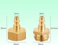 Adaptateur de purge pour camping-car hivernalisable, outil de purge pour compresseur d'air, adaptateur de purge pour robinet de tuyau d'arrosage