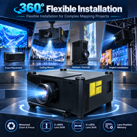 Projecteur laser 25000 lumens, projecteur de cartographie 3D, projecteur WUXGA pour grandes surfaces, pour la projection de cartographie sur les bâtiments