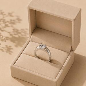14KT Yellow Gold Round Solitaire Diamond <b>Ring</b> Wide Tapered Band <b>Men</b> Engagement <b>Ring</b> Modern Signet Fine Jewelry Gift - Product Image 4