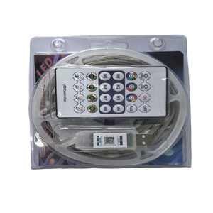 أضواء زينة نوافذ <span class=keywords><strong>LED</strong></span> قابلة للبرمجة عبر USB مع جهاز تحكم عن بعد، أضواء ذكية <span class=keywords><strong>RGB</strong></span> متزامنة مع الموسيقى لتزيين الستائر في عيد الميلاد - Product Image 2