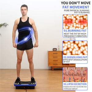 Mesin latihan jarak jauh pelat bergetar, mesin latihan jarak jauh profesional, pelat getaran, pijat, seluruh tubuh - Product Image 3