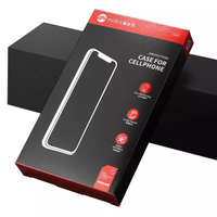 Emballage de cas de téléphone portable au détail personnalisé 3c boîte de papier neutre numérique