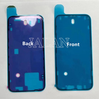 Autocollant étanche pour iPhone X-16pm avant et arrière écran adhésif pré-découpé LCD cadre bande pièces de réparation