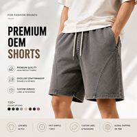 Service de personnalisation – Shorts homme écologiques haut de gamme – Fabricant OEM/ODM – Streetwear épais délavé, imperméable et respirant