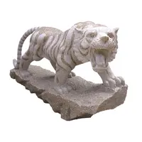 Granit Alam Batu Besar Ukuran Hidup Patung Macan Tiger Patung Batu