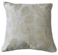 Housses de coussin Jacquard en gros, décoratives, carrées, métalliques, de luxe pour la décoration intérieure