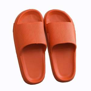 Pantuflas de Mujer con Suela Gruesa de 4 cm, Pantuflas de Verano para Hombre, Pantuflas de Interior de Goma y Plástico, Pantuflas de Playa de EVA - Product Image 1