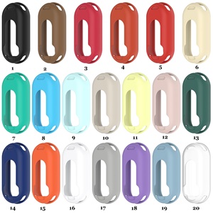 <span class=keywords><strong>Mi</strong></span> <span class=keywords><strong>Band</strong></span> 10 9 8 Funda protectora de silicona PC Watch Case para <span class=keywords><strong>Xiaomi</strong></span> Watch <span class=keywords><strong>Band</strong></span> 10 NFC/9 NFC/8 NFC - Product Image 3