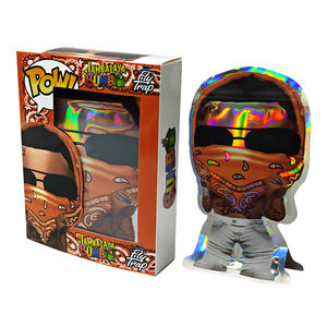 Bolsas de Mylar con Cierre para Flores Secas, 3.5g 7g 14g 28g, Diseño Holográfico, Ventana Transparente, en Existencia - Product Image 3