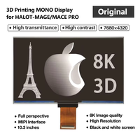 Layar lcd 10.3 inci 8k 7680x4320 MONO aksesori Printer 3D untuk Kit layar cetak HALOT-MAGE asli Creality