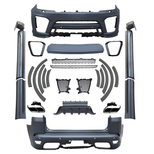 Kit carrosserie adapté pour Range <span class=keywords><strong>Rover</strong></span> <span class=keywords><strong>Land</strong></span> <span class=keywords><strong>Rover</strong></span> <span class=keywords><strong>Sport</strong></span> 2018 Upgrade Bodykit to <span class=keywords><strong>SVR</strong></span> Style L494 Facelift Part Car Modified Accessories - Product Image 1