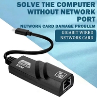 Adaptateur Ethernet USB 3.0 sans pilote de prix usine 10 100 1000Mbps adaptateur USB vers Lan pour PC