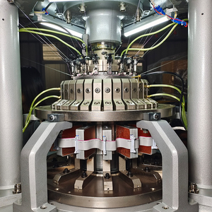 Double <span class=keywords><strong>Jersey</strong></span> Jacquard Genouillère 3d Cheville Coude Supports Circulaires Machines à Tricoter - Product Image 3