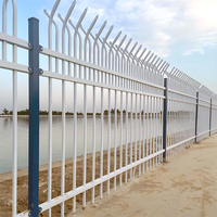 Clôture anti-escalade en métal Corten, décorative pour jardin extérieur, garde-corps en fer forgé pour chantier, écologique, finition poudrée