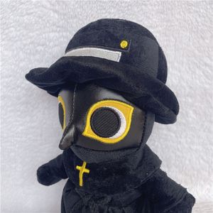 Peluche Super Morbido di <span class=keywords><strong>Dr</strong></span>. Beak e Ghost della Serie Glow Plague con Imbottitura in Cotone PP, Regalo di Compleanno - Product Image 5