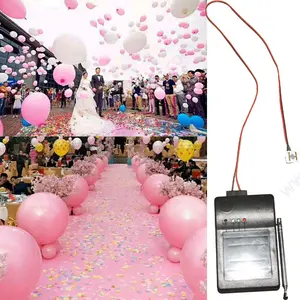 Fire Igniter Safety Ballon Copper Wire Electric Party Decoration Fireworks Firing System 50cm Festival Balloon Blasting Igniter For Wedding