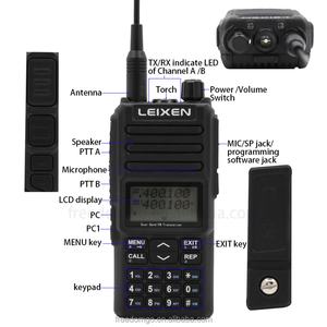 China Professional Leixen UV-25D High Power 20W Dual Band Two Way <b>Radio</b> UHF/VHF <b>Portable</b> <b>Radio</b> Communication Walkie Talkie - Product Image 2