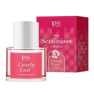 Kiss My Body Eau De Parfum Candy Lust 50ml Dulzura y Sensualidad con Manzana Caramelizada, Pétalos de Rosa y Suavidad de Vainilla - Product Image 4