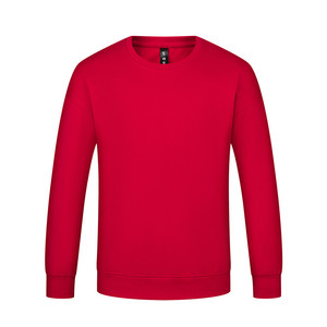 Sudadera de Cuello Redondo de Algodón Tencel, Color Sólido, Manga Larga, Uniforme de Trabajo, Ropa de Otoño - Product Image 2