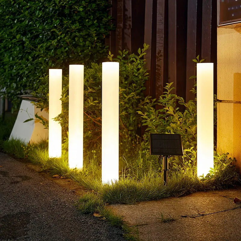 Yunduo Solar Rasenlicht wasserdichte Gartenglanzlampe für draußen