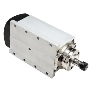 1.5 kw ER11High Speed Vierkante Luchtgekoelde Spindel Motor Voor CNC Router Machine Tool Spindel