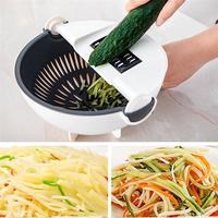 Multifunctionele Keuken Gereedschap Keuken Accessoires Handleiding Magie Fruit Slicer Cutter Machine Speedy Eten Groente Chopper