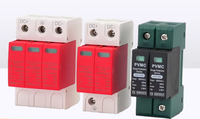 Parafoudre 4P pour protection contre les surtensions, module de protection foudre 10KV pour distribution photovoltaïque domestique