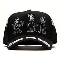 Venta al por Mayor Gorras de Béisbol X CT Racing 77 con Bordado, Ala Ancha de Gamuza y Barra Cromada, Gorras con Barba Estilo A-Frame