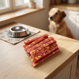 Snacks para Perros OEM de Carne de Res y Queso, Tiras con Alto Contenido de Carne, No Orgánicos, Golosinas para Mascotas - Product Image 2