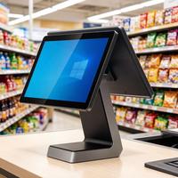 Terminal Punto de Venta Todo en Uno Android de 15.6 Pulgadas, Sistema POS de Escritorio con Pantalla Táctil, Modelo DC-1502H, 1 Año de Garantía de DiligenCe