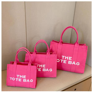 Hot Sale Fashion Large Capacity Canvas <b>Handbag</b> One Shoulder Crossbody Women Bag Adjustable Shoulder Strap with Custom logo - Product Image 3