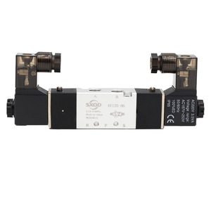 Vanne solénoïde SXQD 4V120-06, 5 voies, 2 positions, AC200V, vanne de commande pneumatique - Product Image 3