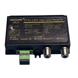 Receptor Óptico CATV Activo OR31, Salida Dual, Control AGC, 0 a -15dBm, Nivel de Salida de 85dBμV, 5V CC para Redes FTTH FTTx, Sin WDM - Product Image 4