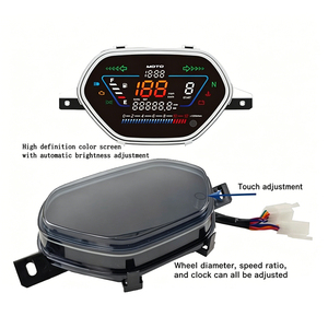 Velocímetro Digital LCD para Motocicleta Honda WAVE100 - Conjunto de Tacómetro y Odómetro Resistente al Agua - Product Image 3