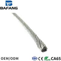Premium Dönmeyen Çelik Halat 19 X 7 Ağır Hizmet Tipi Çelik Kablo, Arma, Kaldırma ve Kaldırma İşlemleri için Endüstriyel Sınıf Çelik Halat