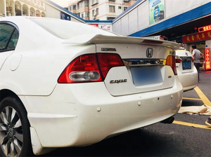สปอยเลอร์หลังสำหรับ Honda <span class=keywords><strong>Civic</strong></span> ปี <span class=keywords><strong>2006</strong></span>-2011 <span class=keywords><strong>Civic</strong></span> รุ่นที่ 8 ซีดาน 4 ประตู สไตล์ SI ปีกหลังติดฝากระโปรงท้าย - Product Image 2